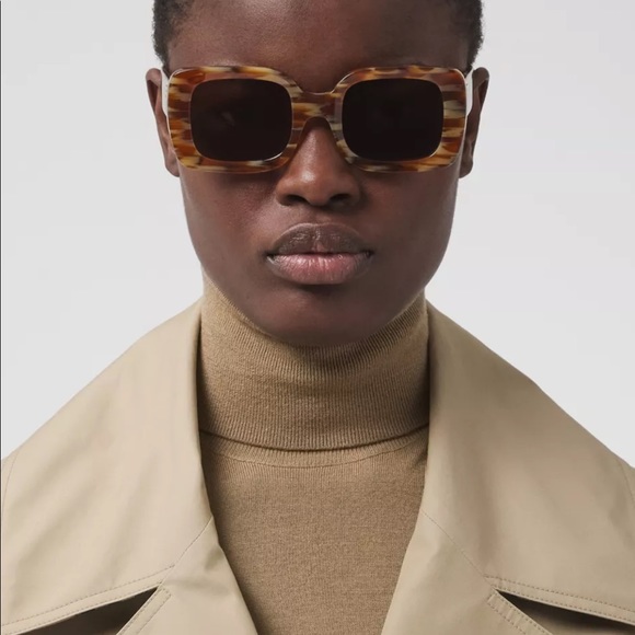 24H flash sale ? auth Burberry TB Monogram Motif Sunglasses NWT main image 4